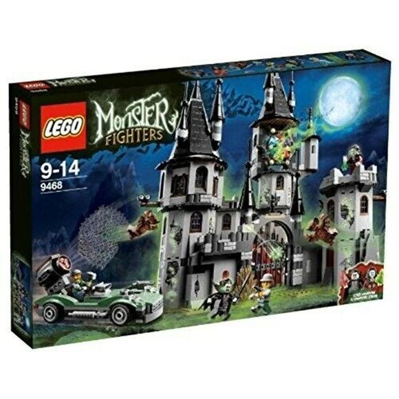 Lego Monster Fighters 9468 Vampyre Castle New NO Box 100% Complete Sealed Packs - Picture 1 of 16